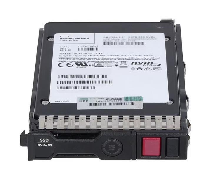 P26420-001 HPE 7.68TB PCI Express x4 NVMe Read Intensive U.3 2.5-inch Solid State Drive