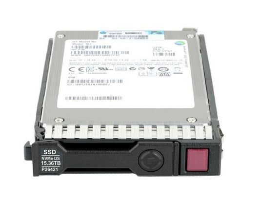 P26421-001 HPE 15.36TB PCI Express x4 NVMe Read Intensive U.3 2.5-inch Solid State Drive