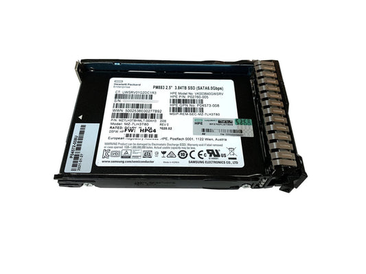 P47813-B21 HPE PM893 3.84TB SATA 6Gbps Read Intensive 2.5-Inch Solid State Drive for G8/G10 Server