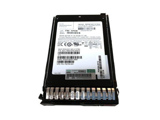 P47813-H21 HPE PM893 3.84TB SATA 6Gbps Read Intensive 2.5-Inch Solid State Drive for G8/G10 Server