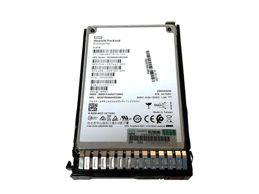 P49750-001 HPE 6.4TB SAS 12Gbps Mixed Use 2.5-Inch Solid State Drive with Smart Carrier for G10 Server