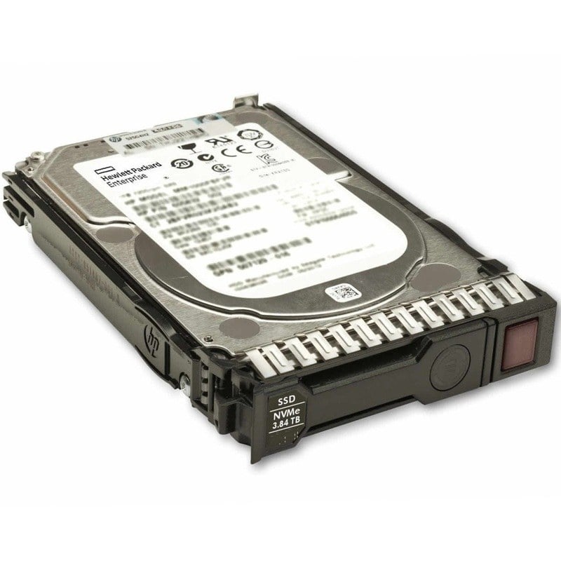 VO003840KXAVQ HP 3.84TB Triple-Level Cell PCI Express NVMe x4 U.3 , 2.5" Solid State Drive