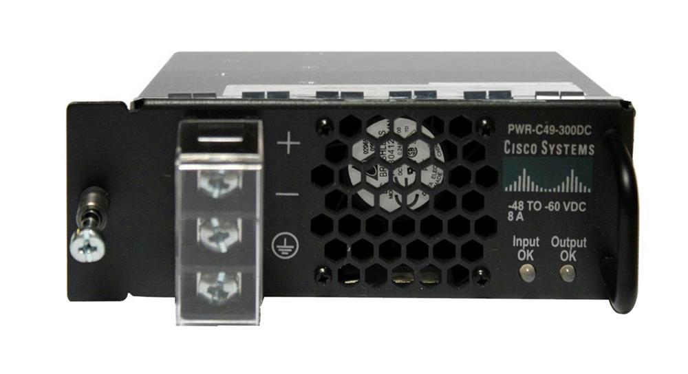 PWR-C49-300DC-F Cisco 300-Watt DC Redundant Power Supply for Catalyst 4900