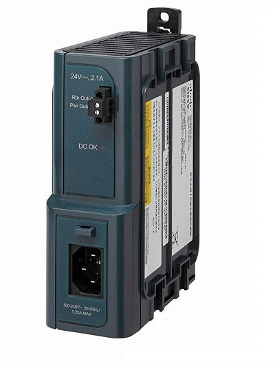 PWR-IE50W-AC Cisco 50-Watts 100-240V AC DIN-Rail Power Supply for IE 3000 Switch