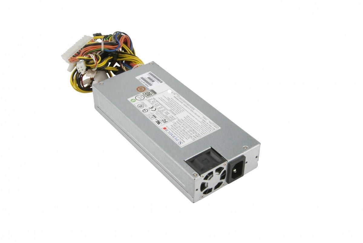 PWS-441P-1H Supermicro 440-480-Watts 100-240V AC 2.5-5.5A 50-60Hz 24-Pin ATX 80-Plus Platinum 1U Power Supply