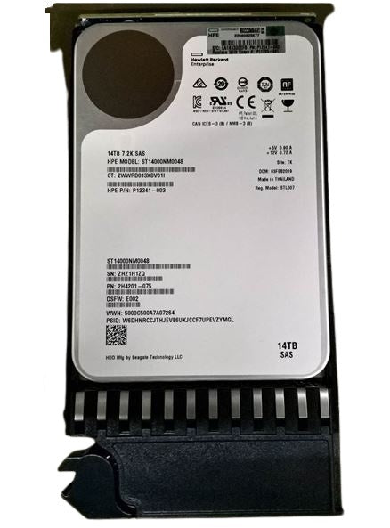 R0Q21A HPE 14TB 7200RPM SAS 12Gbps 3.5-inch Hard Drive