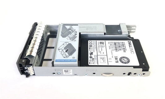 RDVCR Dell 3.84TB SAS 12Gbps 512e Read Intensive 2.5-inch Solid State Drive with 3.5-inch Hybrid Carrier