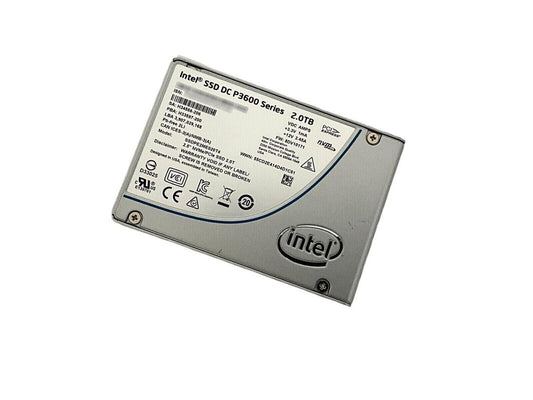 SSDPE2ME020T4 Intel P3600 Series 2TB Multi-Level Cell PCI Express NVMe 3.0 x4 2.5" Solid State Drive