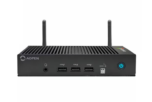 91.CM200.GA10 Chromebox Mini 2 AI Ready 3 Year Warranty Included Intel Celeron N4500 Fanless Ventless 8GB RAM 32