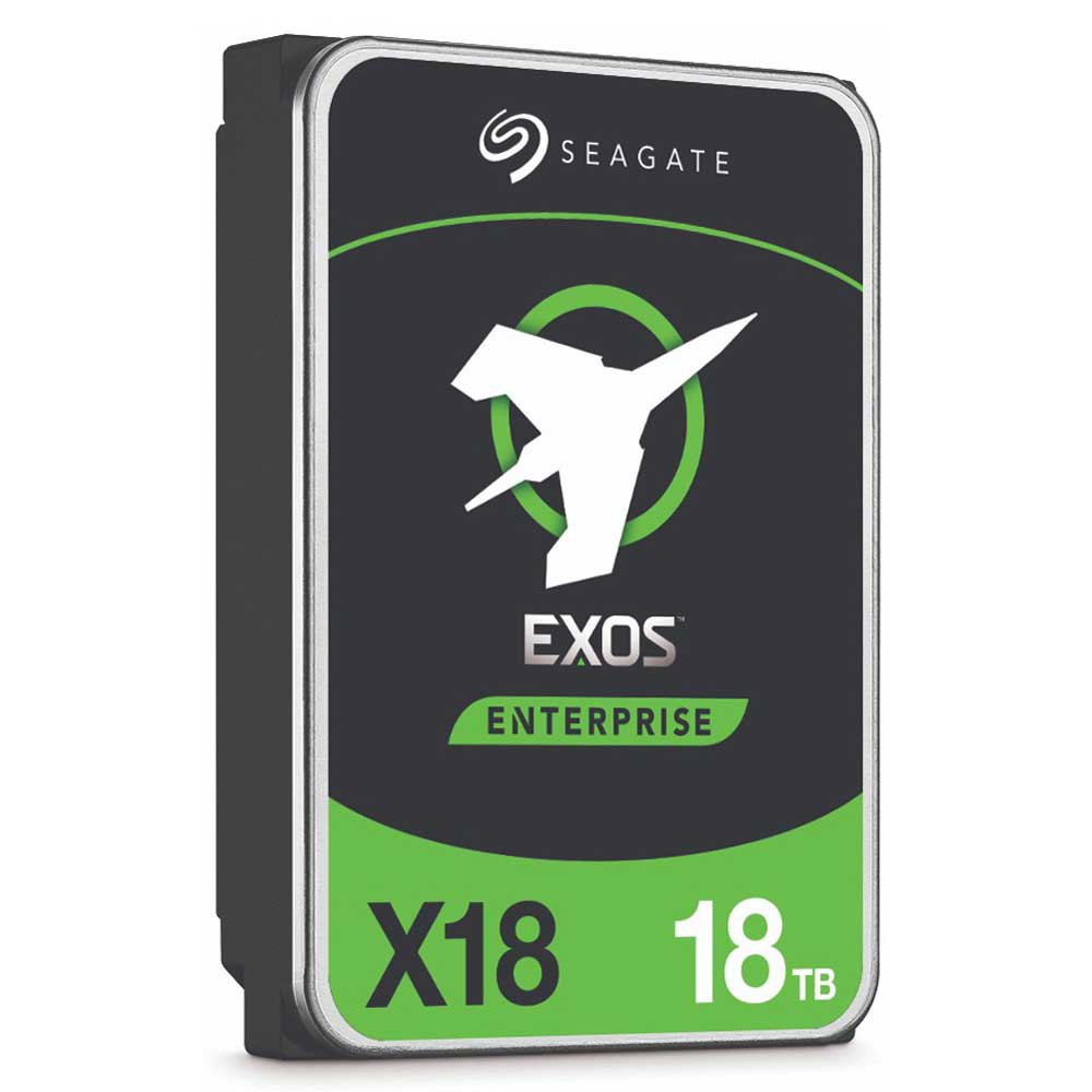 ST10000NM018G Seagate Exos X18 10TB 7200RPM SATA 6Gbps 128MB Cache 3.5-inch Hard Drive