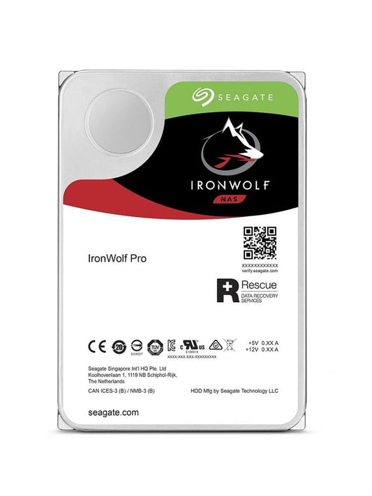 ST16000NE000 Seagate IronWolf Pro 16TB 7200RPM SATA 6Gbps 256MB Cache (512e) 3.5-inch Hard Drive