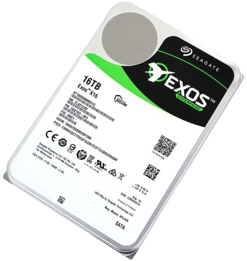 ST16000NM009G Seagate Exos X16 16TB 7200RPM SAS 12Gbps 256MB Cache 3.5-inch Hard Drive