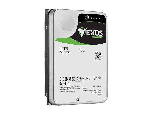 ST20000NM003D Seagate Exos X20 20TB 7200RPM SAS 12Gbps 256MB Cache 3.5-inch Hard Drive