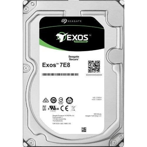 ST8000NM000A Seagate Exos 7E8 8TB 7200RPM SATA 6Gbps 256MB Cache (512e) 3.5-inch Hard Drive