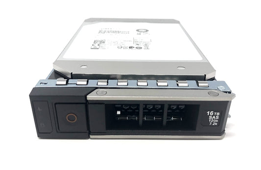 T2PF8 Dell 16TB 7200RPM SAS 12Gbps 512e Hot-Pluggable 3.5-inch Hard Drive