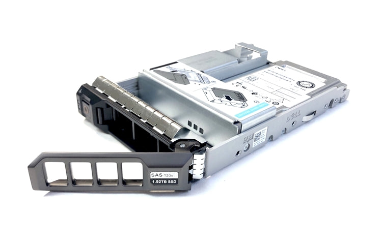 V3M21 Dell 1.92TB SAS 12Gbps 512e Mixed Use 2.5-inch Solid State Drive with 3.5-inch Hybrid Carrier