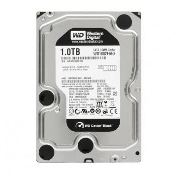 WD1002FAEX - Western Digital Caviar Black 1TB 7200RPM SATA 6GB/s 64MB Cache 3.5-inch Hard Drive