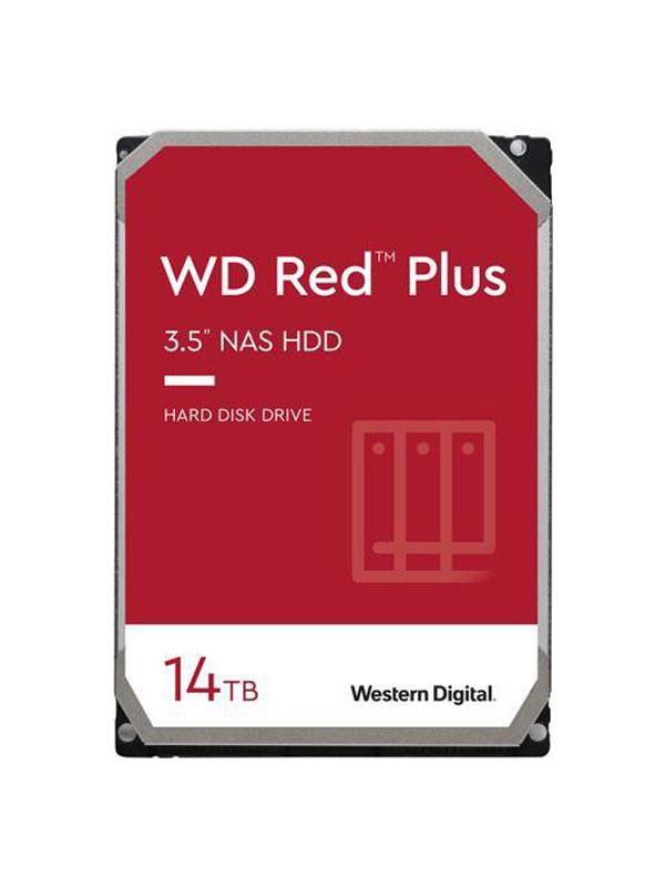 WD140EFGX Western Digital Red Plus NAS 14TB 7200RPM SATA 6Gbps 512MB Cache 3.5-inch Hard Drive