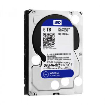 WD50EZRZ - Western Digital Blue 5TB 5400RPM SATA 6GB/s 64MB Buffer 3.5-inch Internal Desktop Hard Drive