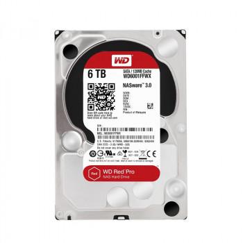 WD6001FFWX - Western Digital Red Pro 6TB 7200RPM SATA 6GB/s 128MB Cache 3.5-inch Hard Drive
