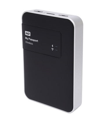 WDBK8Z0010BBK-NESN Western Digital My Passport Wireless 1TB USB 3.0 Wi-Fi 2.5-Inch External Hard Drive