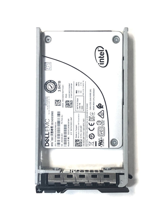 WRVF3 Dell 3.84TB TLC SATA 6Gbps SFF Read Intensive 2.5-inch Solid State Drive