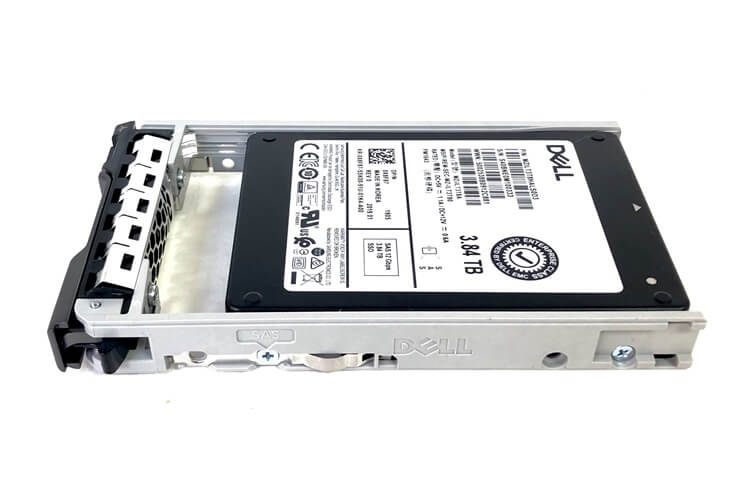 Y1DT5 Dell 3.84TB TLC SAS 12Gbps Read Intensive 512e BICS 2.5-inch Hot-Plug Solid State Drive