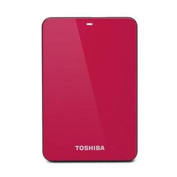 HDTC610XR3B1 Toshiba Canvio 1TB 5400RPM USB 3.0 8MB Cache 2.5-inch External Hard Drive (Red)