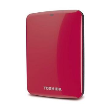 HDTC710XR3A1 Toshiba Canvio Connect 1TB 5400RPM USB 3.0 8MB Cache 2.5-inch External Hard Drive (Red)