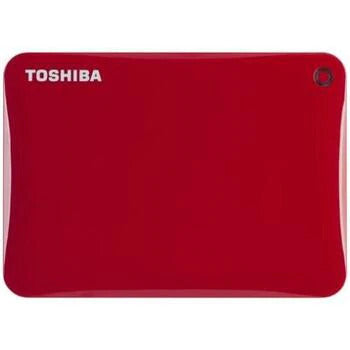 HDTC810XR3A1 Toshiba Canvio Connect II 1TB 5400RPM USB 3.0 8MB Cache 2.5-inch External Hard Drive (Red)