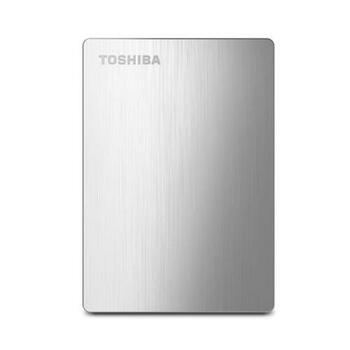 HDTD210ES3EA Toshiba STOR.E Slim 1TB USB 3.0 2.5-inch External Hard Drive (Silver)