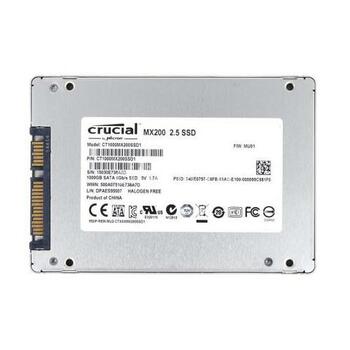CT1000MX200SSD1 Crucial MX200 Series 1TB MLC SATA 6Gbps 2.5-inch Internal Solid State Drive