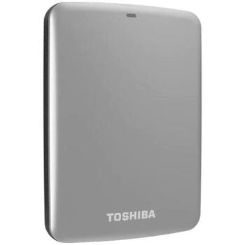 HDTC710VS3A1 Toshiba Canvio Connect 1TB USB 3.0 External Hard Drive (Silver)