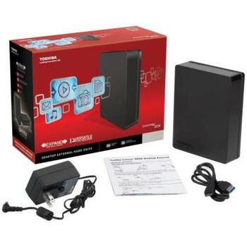 HDWC260XK3J1 Toshiba Canvio Desk 6TB USB 3.0 External Hard Drive